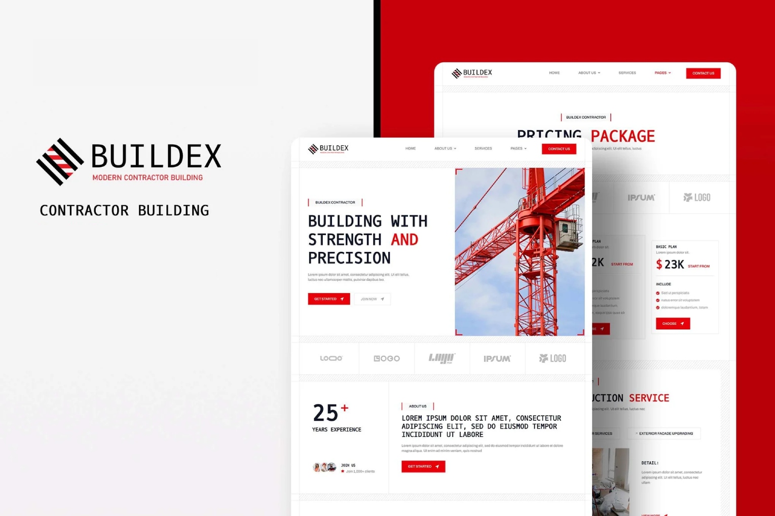 Contractor Building Template