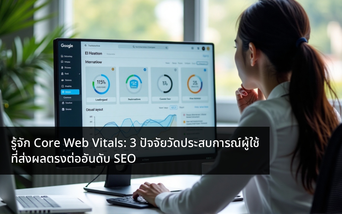 รู้จัก Core Web Vitals: 3 ปัจจัยวัด UX ที่ส่งผลโดยตรงต่ออันดับ SEO